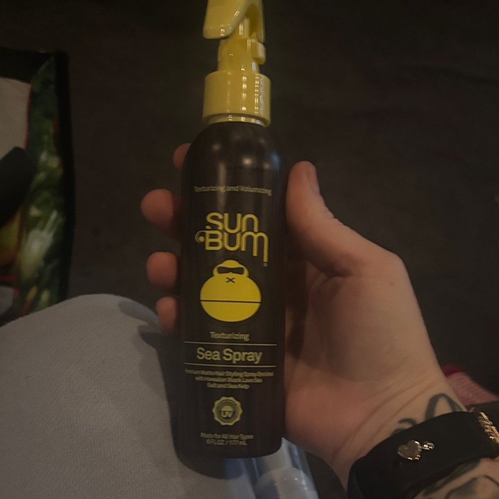 Sun Bum Texturizing Sea Spray - Yellow and Brown